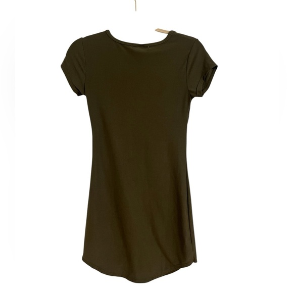 Planet Gold Shirt Dress - Picture 2 of 5